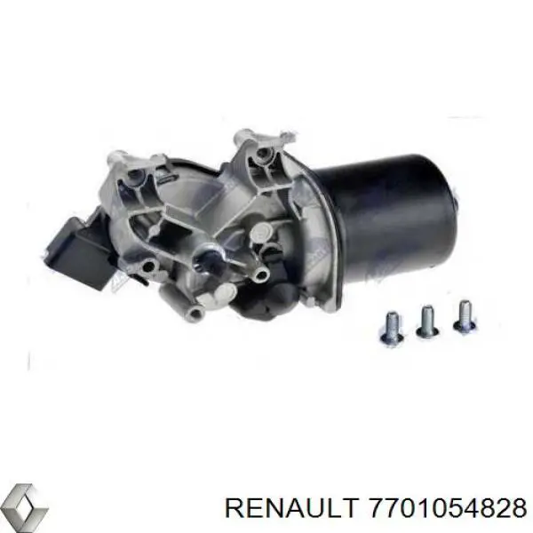 Compre 7701054828 Renault (RVI) Motor de limpador pára-brisas do pára-brisas