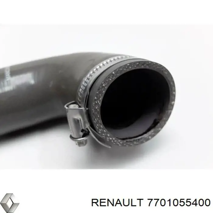 7701055400 Renault (RVI) Mangueira (cano derivado) de intercooler