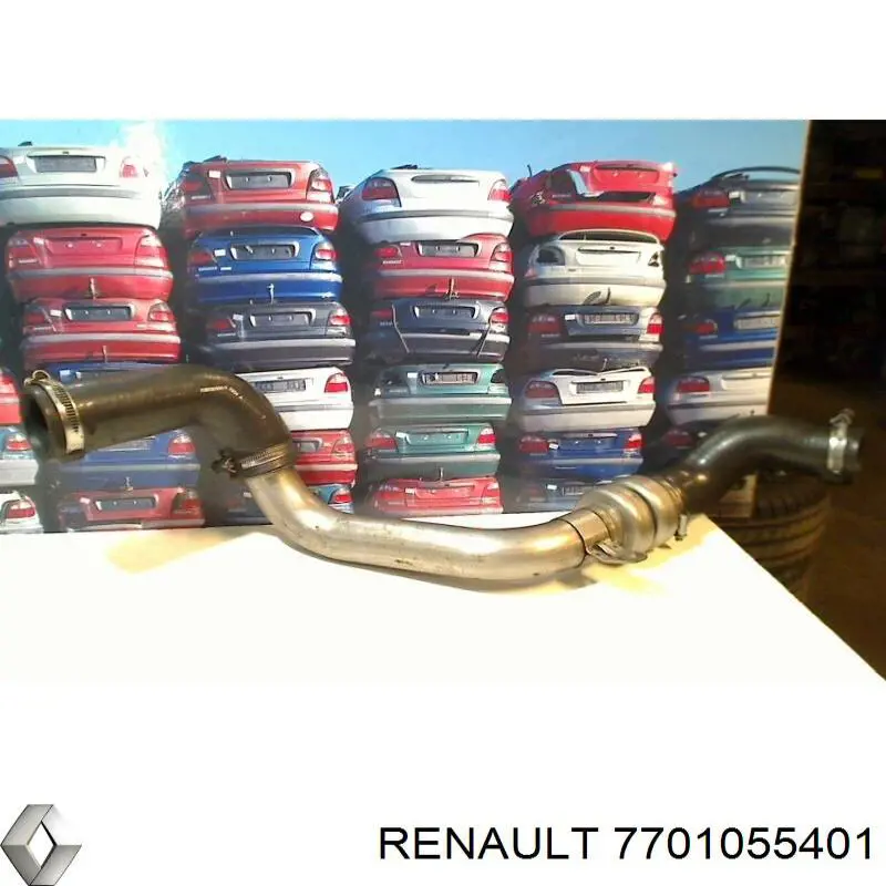 7701055401 Renault (RVI) Mangueira (cano derivado) de intercooler