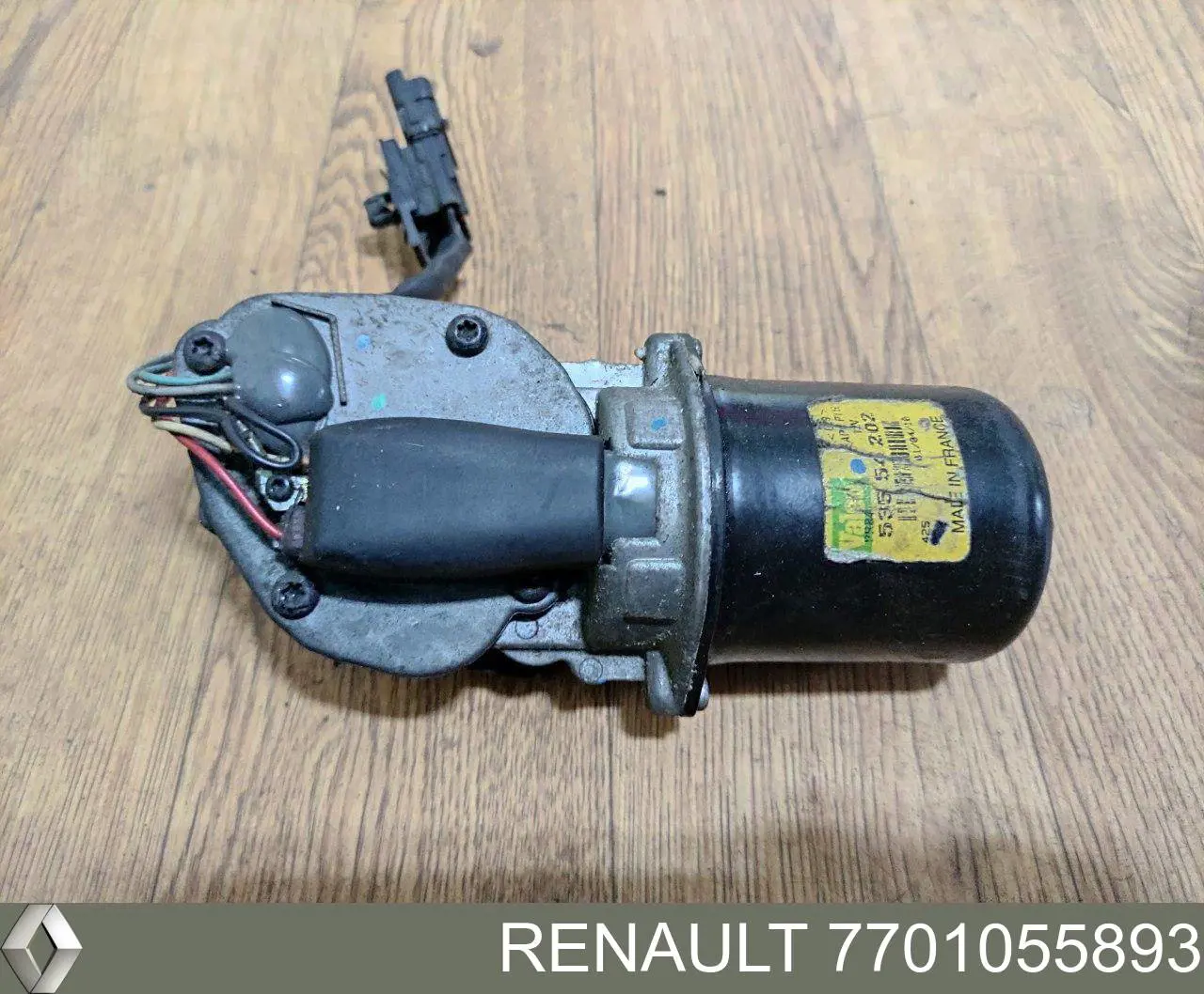 7701055893 Renault (RVI) Motor de limpador pára-brisas do pára-brisas