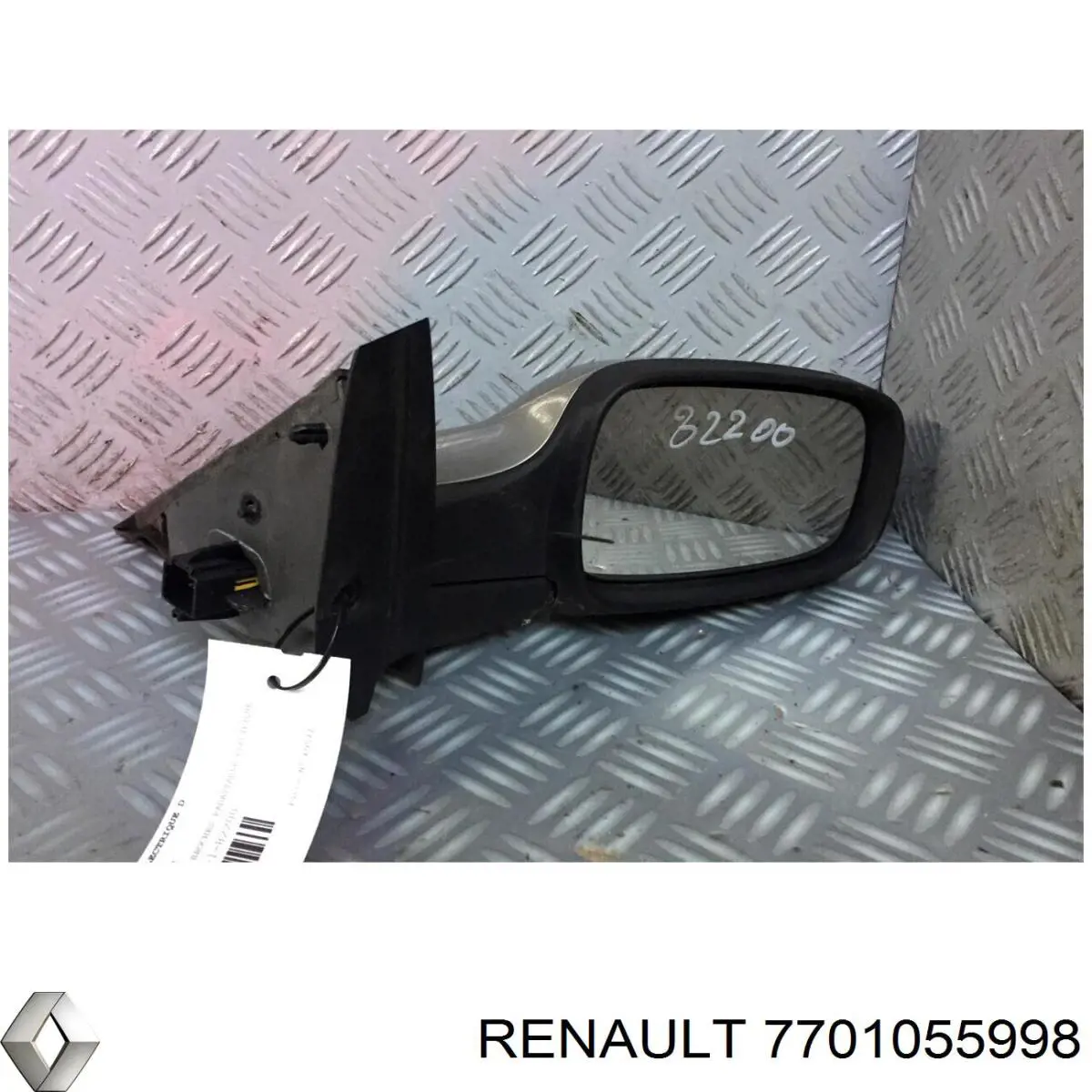 7701055998 Renault (RVI) Caixa do espelho de retrovisão direito