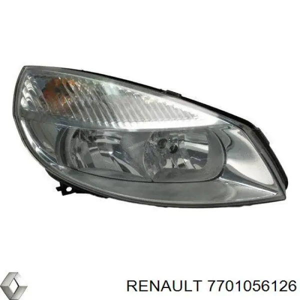 7701056126 Renault (RVI) Luz direita