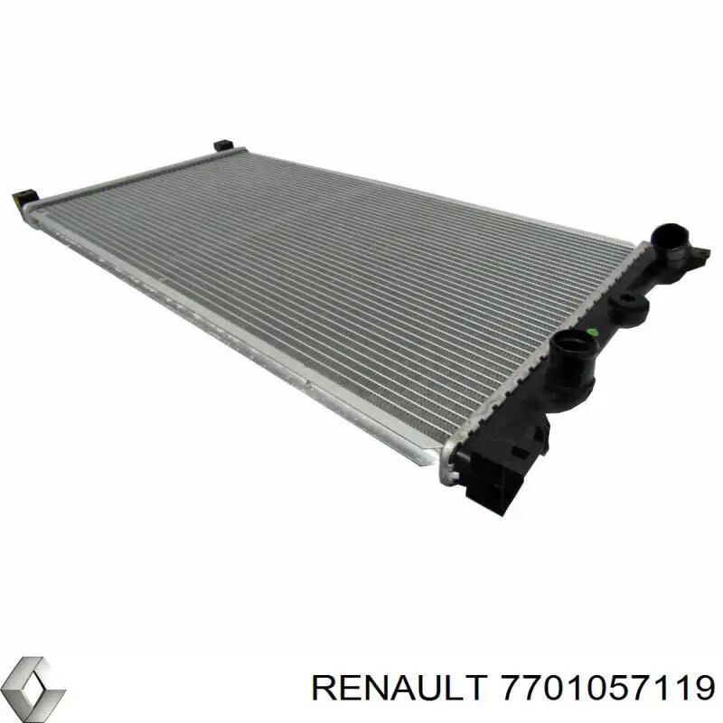 Compre 7701057119 Renault (RVI) Radiador de esfriamento de motor