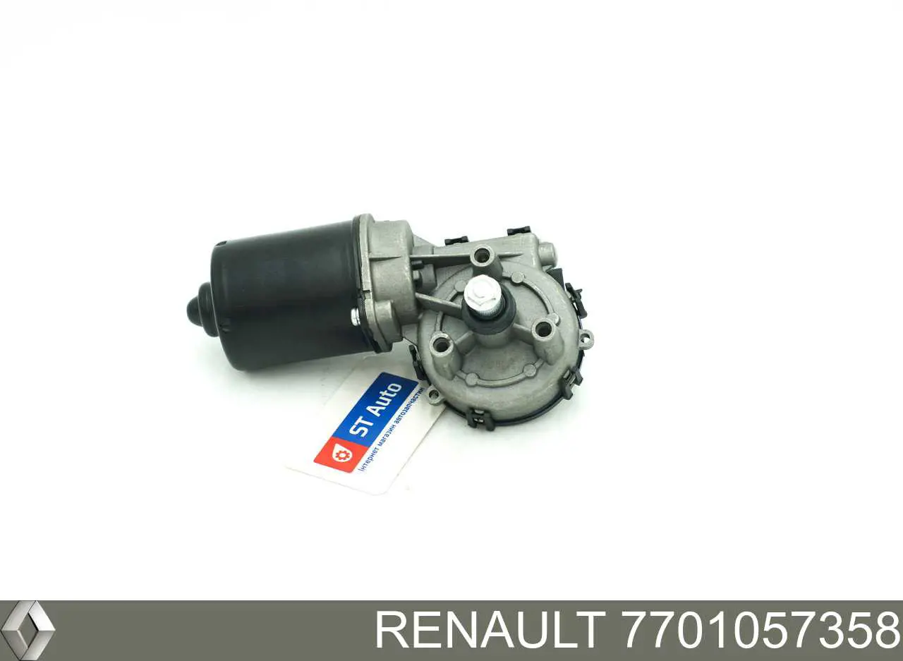 Compre 7701057358 Renault (RVI) Motor de limpador pára-brisas do pára-brisas