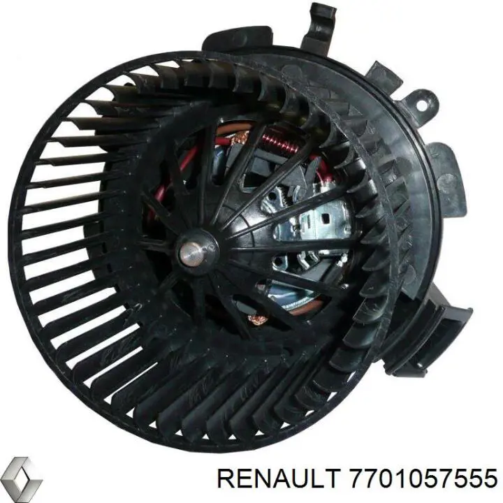 Compre 7701057555 Renault (RVI) Motor de ventilador de forno (de aquecedor de salão)