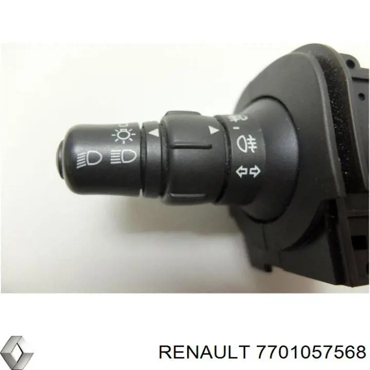 7701057568 Renault (RVI) Comutador esquerdo instalado na coluna da direção