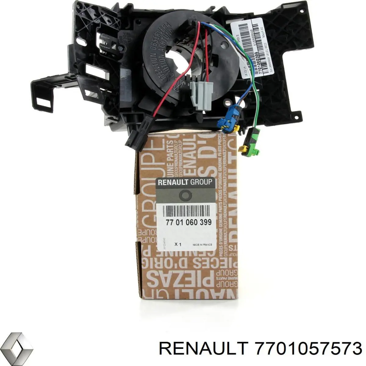 Anel AIRBAG de contato, cabo plano do volante Renault (RVI) 7701057573 preço, a partir de 102,97 USD