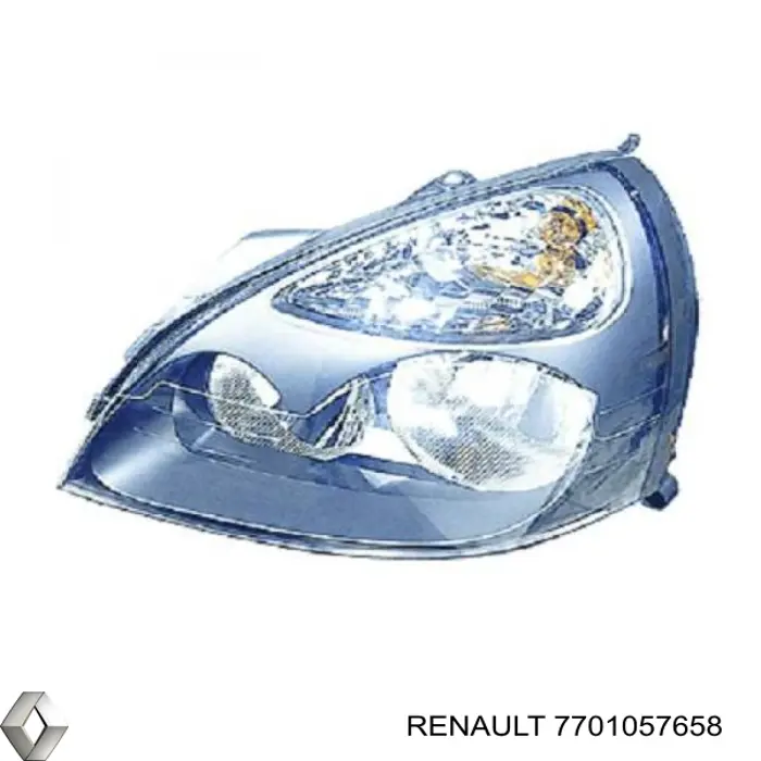 7701057658 Renault (RVI) Luz direita