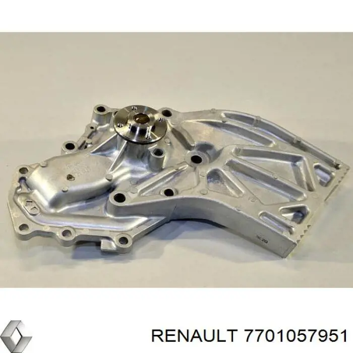 Bomba de água (bomba) de esfriamento Renault (RVI) 7701057951 preço, a partir de 138,59 USD