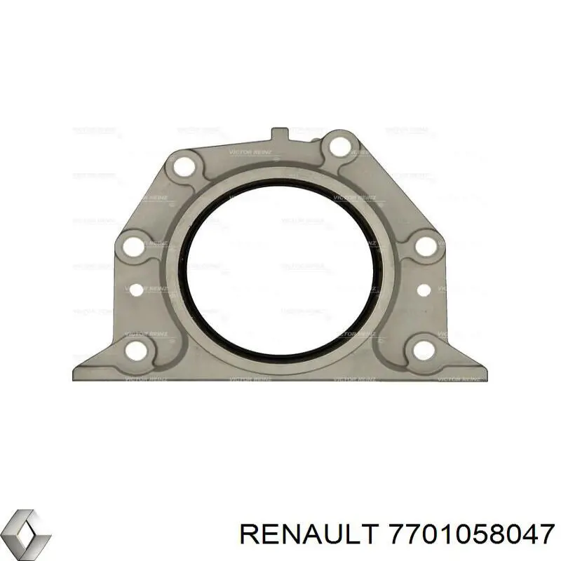 7701058047 Renault (RVI) Vedação traseira de cambota de motor
