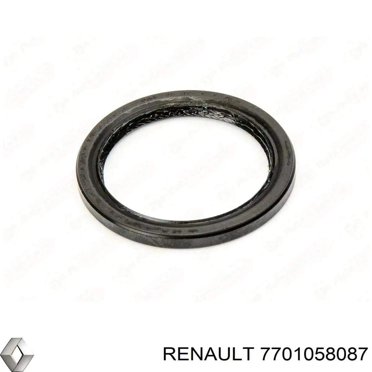 Compre 7701058087 Renault (RVI) Vedação dianteira de cambota de motor