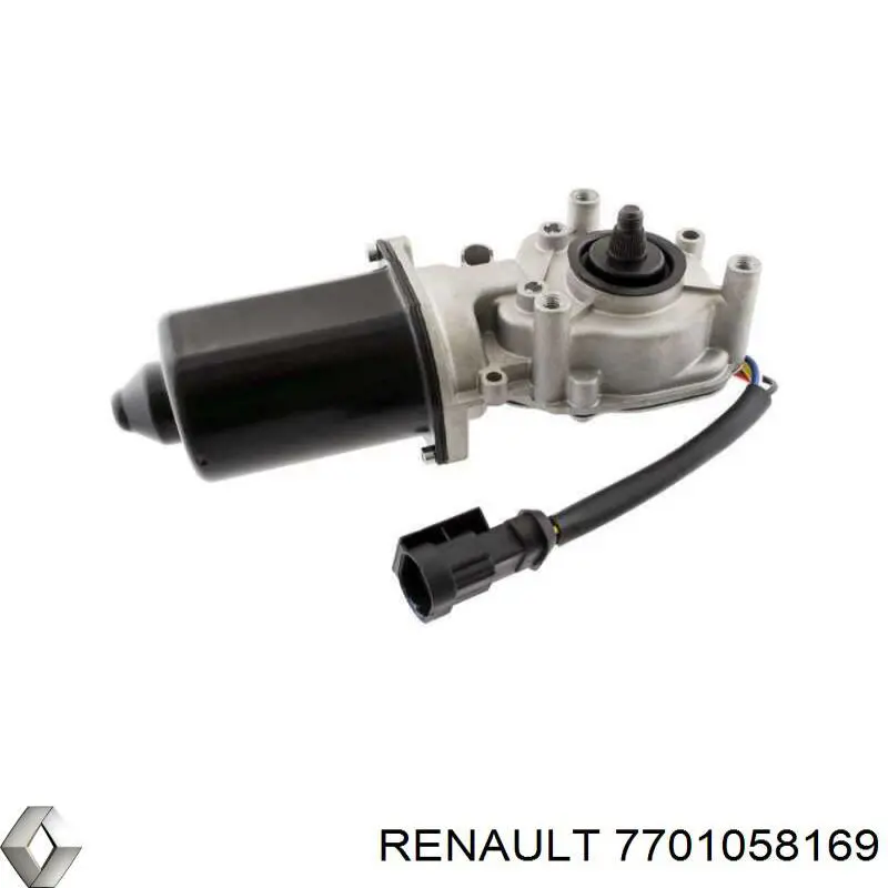 7701058169 Renault (RVI) Motor de limpador pára-brisas do pára-brisas