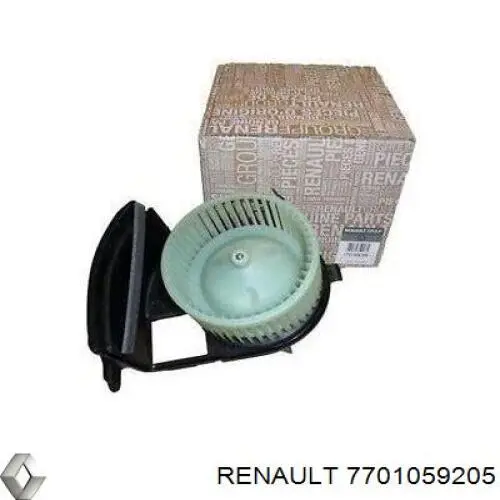 7701059205 Renault (RVI) Motor de ventilador de forno (de aquecedor de salão)