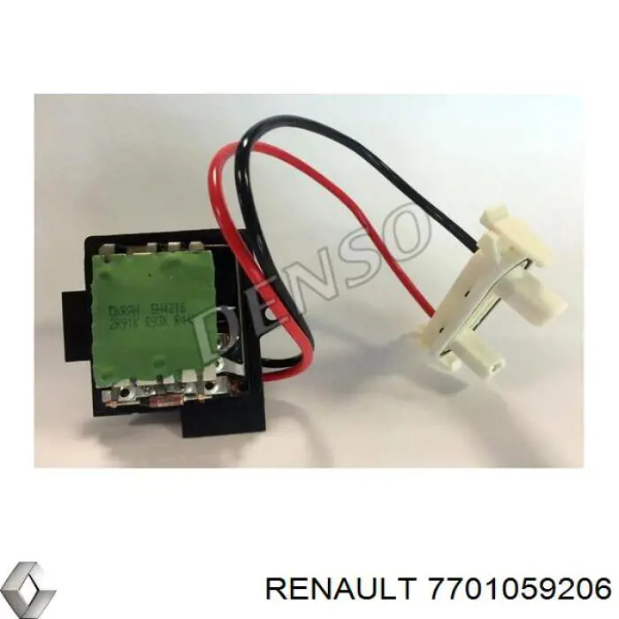 7701059206 Renault (RVI) Resistor (resistência) de ventilador de forno (de aquecedor de salão)
