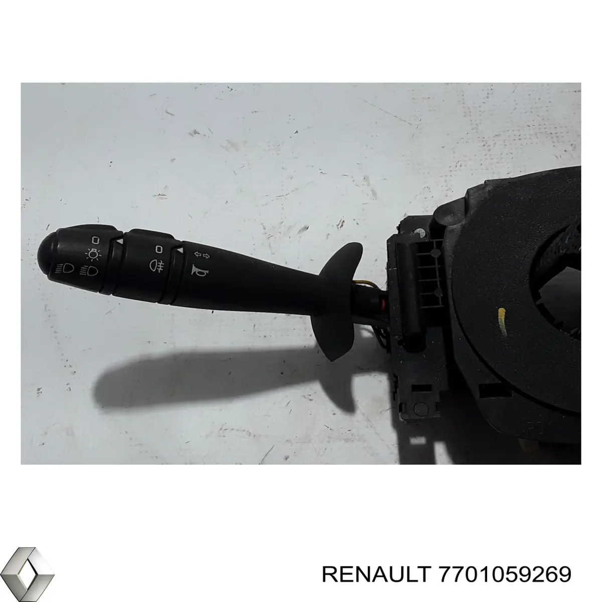 Compre 7701059269 Renault (RVI) Comutador direito instalado na coluna da direção
