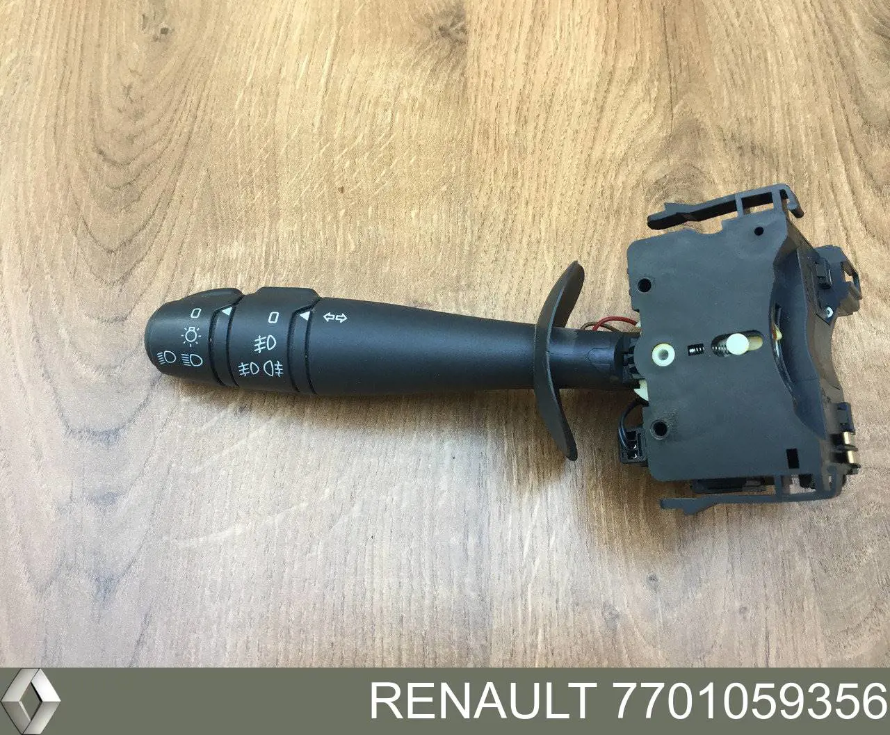 7701059356 Renault (RVI) Comutador esquerdo instalado na coluna da direção