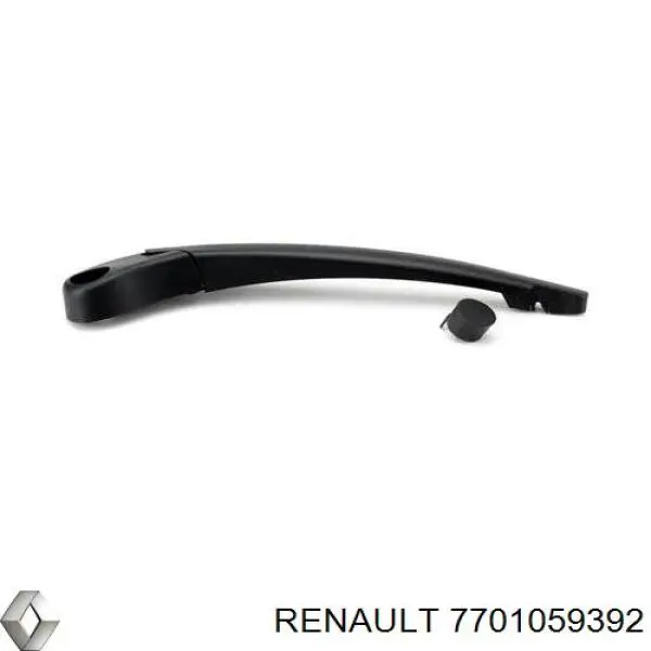 7701059392 Renault (RVI) Braço de limpa-pára-brisas de vidro traseiro