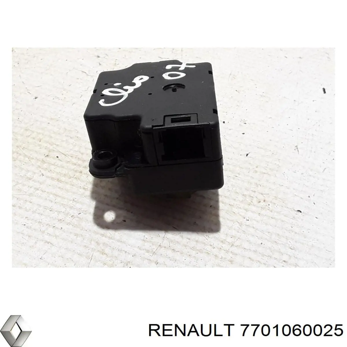Compre 7701060025 Renault (RVI) Motor de comporta de recirculação de ar