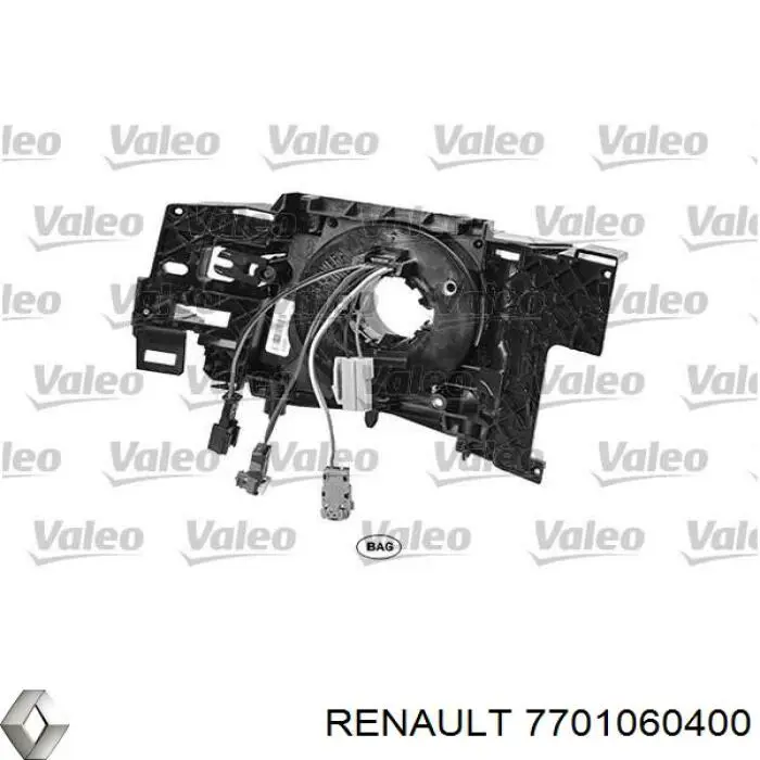 Anel AIRBAG de contato, cabo plano do volante Renault (RVI) 7701060400 preço, a partir de 102,97 USD