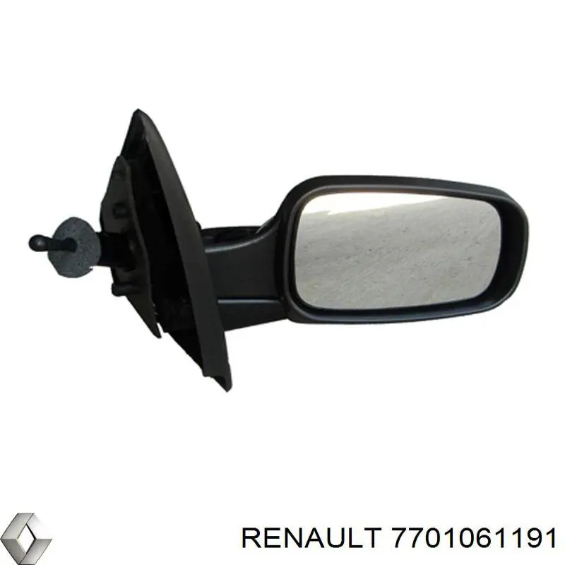Espelho de retrovisão direito Renault (RVI) 7701061191 preço, a partir de 64,70 USD