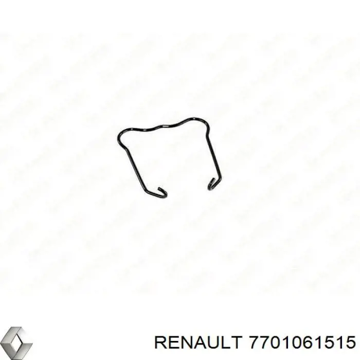 Compre 7701061515 Renault (RVI) Braçadeira de cano derivado de intercooler