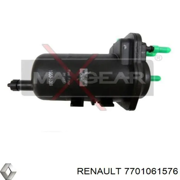 Filtro de combustível 7701061576 Renault (RVI)