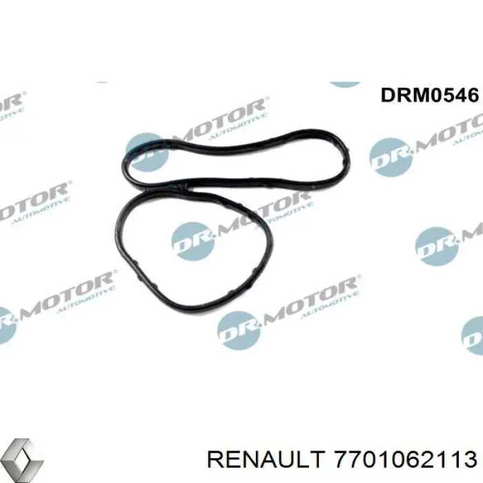 7701062113 Renault (RVI) Vedante de adaptador do filtro de óleo