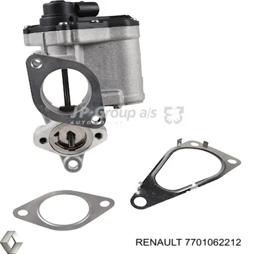 Compre 7701062212 Renault (RVI) Válvula EGR de recirculação dos gases
