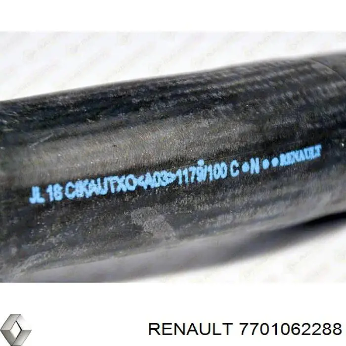 7701062288 Renault (RVI) Mangueira (cano derivado) do sistema de esfriamento