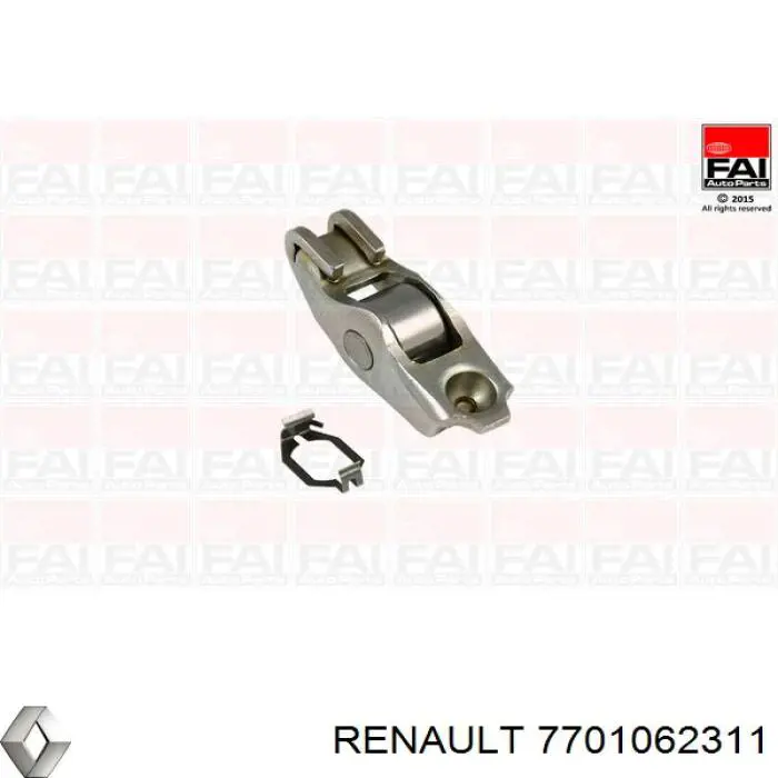 7701062311 Renault (RVI) Balanceiro de válvula (balanceiro de válvulas)