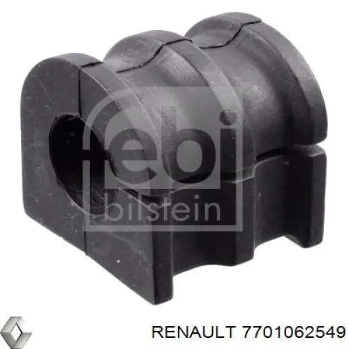 7701062549 Renault (RVI) Bucha de estabilizador dianteiro