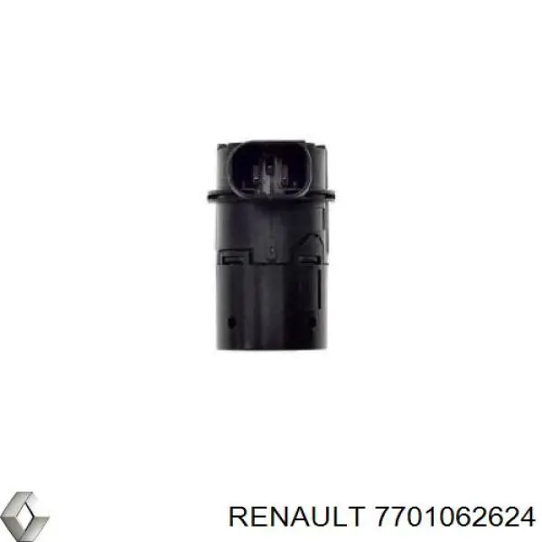7701062624 Renault (RVI) Sensor traseiro de sinalização de estacionamento (sensor de estacionamento)