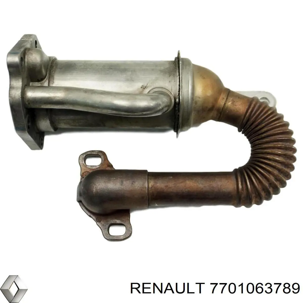 Radiador do sistema EGR de recirculação dos gases de escape Renault (RVI) 7701063789 preço, a partir de 44,27 USD