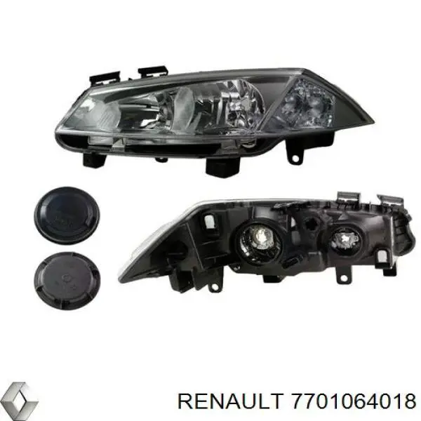 Compre 7701064018 Renault (RVI) Luz esquerda