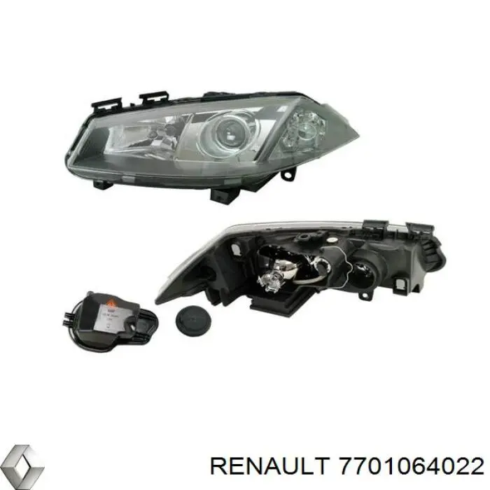 7701064022 Renault (RVI) Luz direita