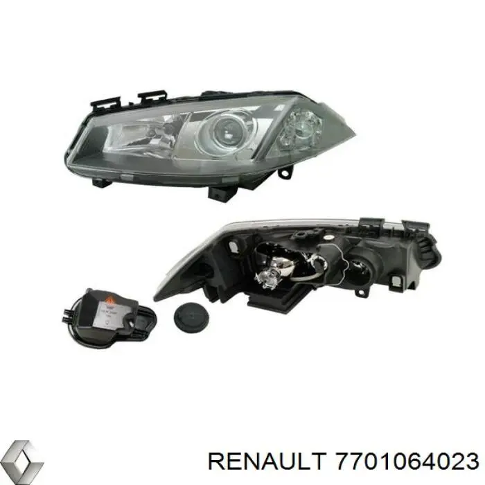 7701064023 Renault (RVI) Luz esquerda