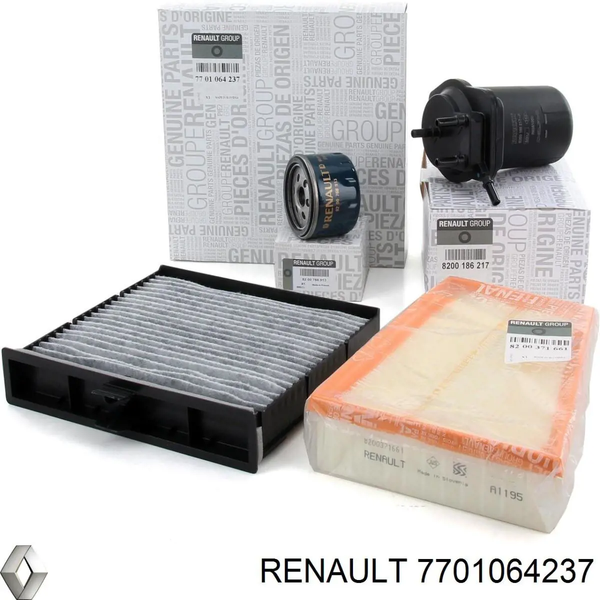 Compre 7701064237 Renault (RVI) Filtro de salão