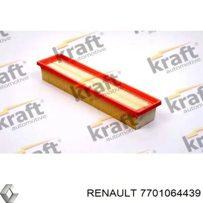 7701064439 Renault (RVI) Filtro de ar