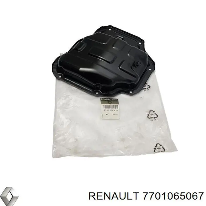 Compre 7701065067 Renault (RVI) Panela de óleo de cárter do motor, parte inferior