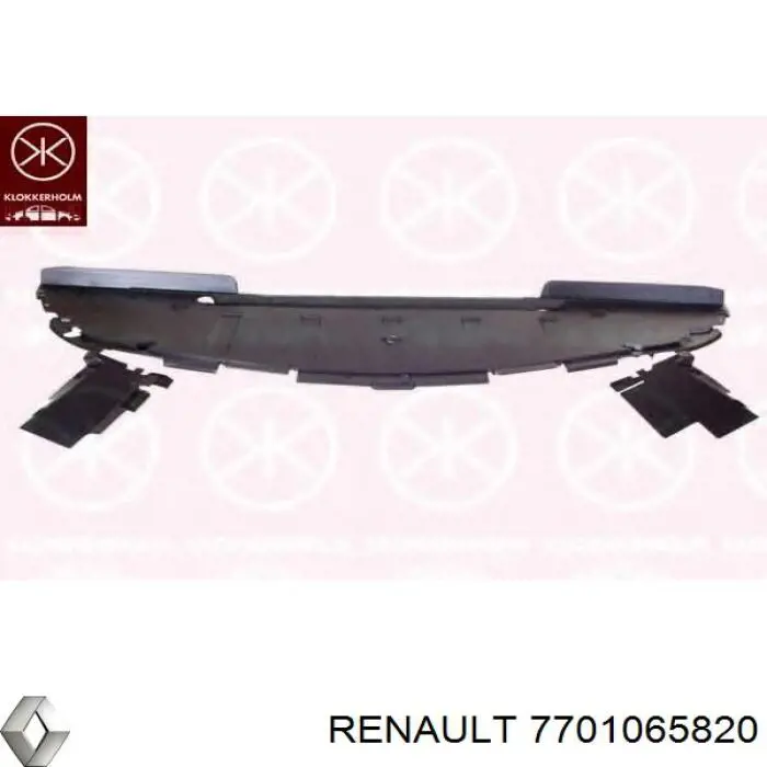Proteção do pára-choque dianteiro Renault (RVI) 7701065820 preço, a partir de 65,44 USD