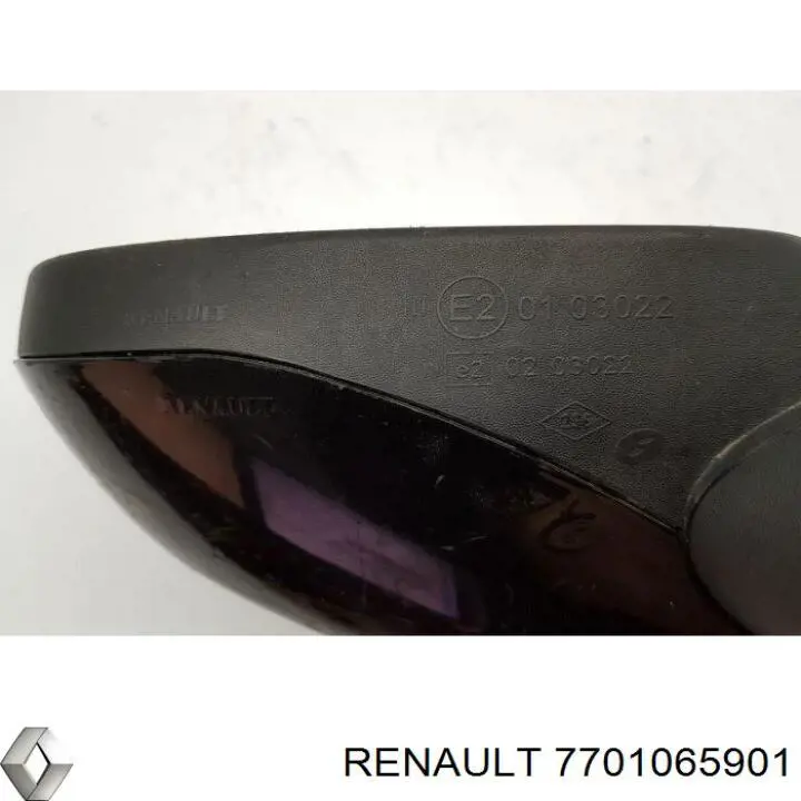 Espelho de retrovisão esquerdo Renault (RVI) 7701065901 preço, a partir de 117,48 USD