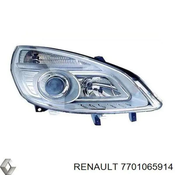 Luz direita Renault (RVI) 7701065914 preço, a partir de 165,44 USD