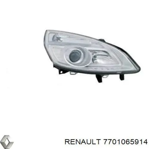 7701065914 Renault (RVI) Luz direita