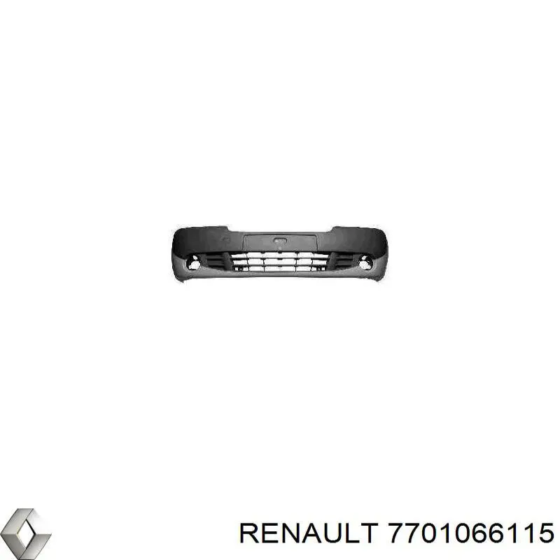 Compre 7701066115 Renault (RVI) Pára-choque dianteiro