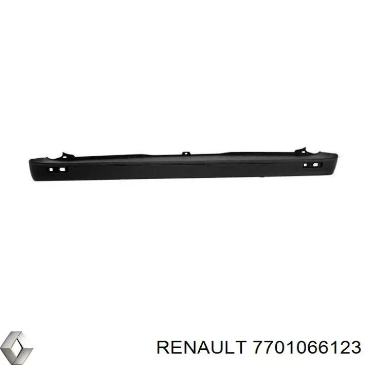 7701066123 Renault (RVI) Pára-choque traseiro