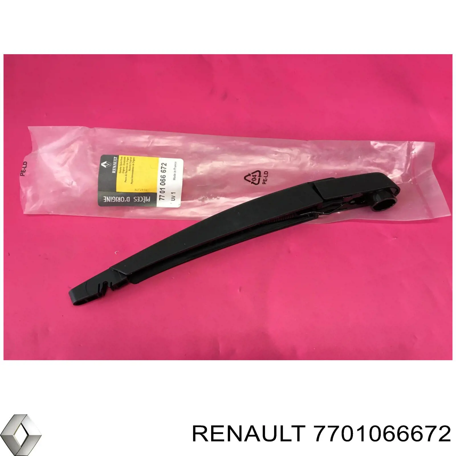 Braço de limpa-pára-brisas de vidro traseiro Renault (RVI) 7701066672 preço, a partir de 18,67 USD