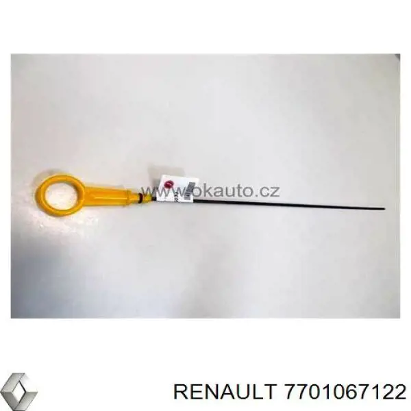 Compre 7701067122 Renault (RVI) Sonda (indicador) do nível de óleo no motor