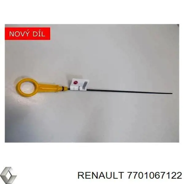 7701067122 Renault (RVI) Sonda (indicador) do nível de óleo no motor