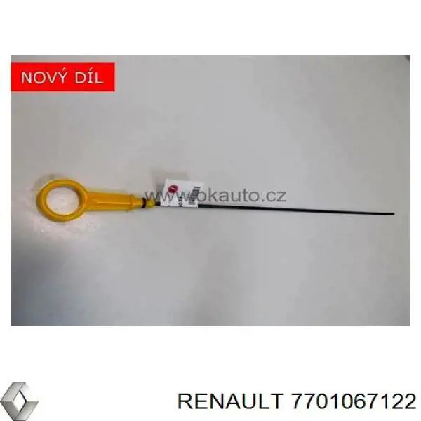 Sonda (indicador) do nível de óleo no motor Renault (RVI) 7701067122 preço, a partir de 18,35 USD