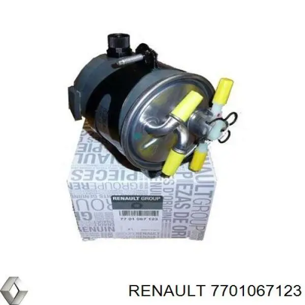 Filtro de combustível Renault (RVI) 7701067123 preço, a partir de 34,16 USD